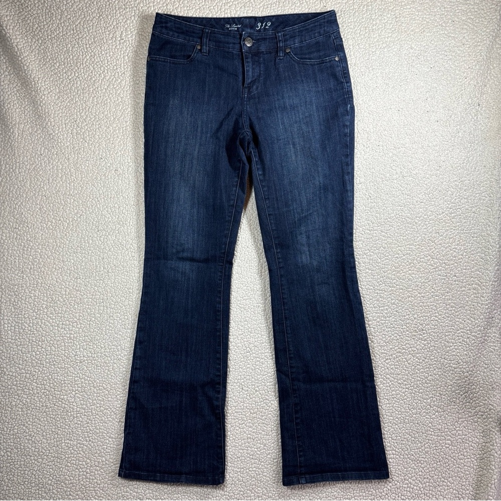 The Limited Denim Women’s 312 Bootcut Dark Wash Size 6‎ Medium Rise Blue Jeans